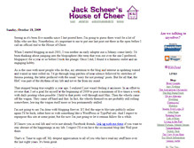 Tablet Screenshot of jackscheer.com